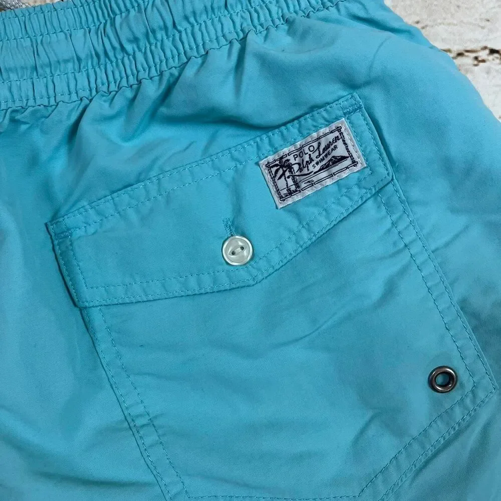 Polo Ralph Lauren Men's Blue Swim Trunks sz L